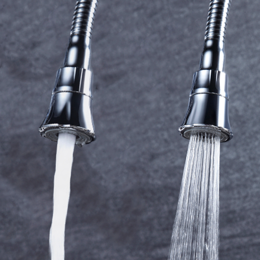 Смеситель для кухни Lemark Linara с гибким изливом хром LM0413C