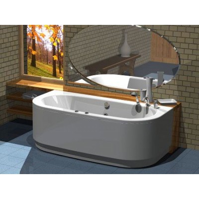 Ванна акриловая Radomir Морфей с фронтальным экраном MOR190-0000059