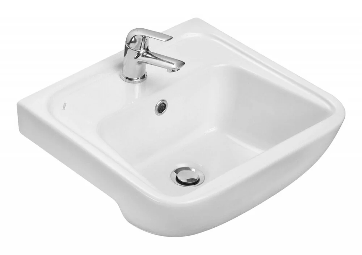 Умывальник Santek Лонги 45 см 1 отверстие 1.WH50.1.753