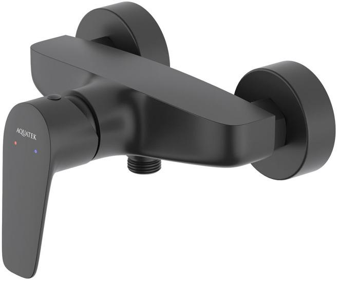 Смеситель для душа Aquanet Бетта матовый черный AQ1160MB