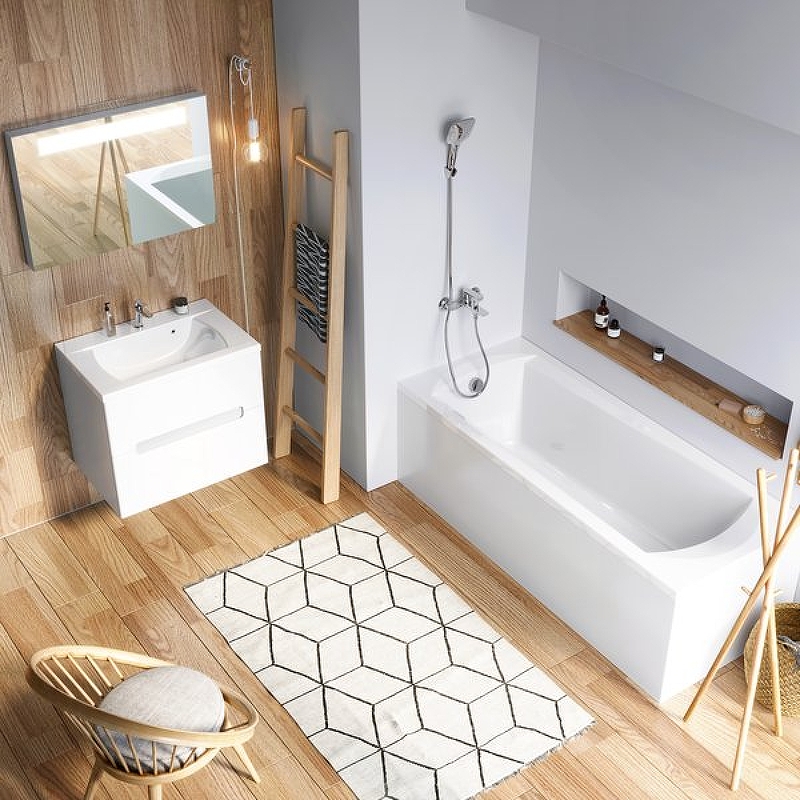 Ванна акриловая RAVAK Domino Plus 170х70 см C632R00000