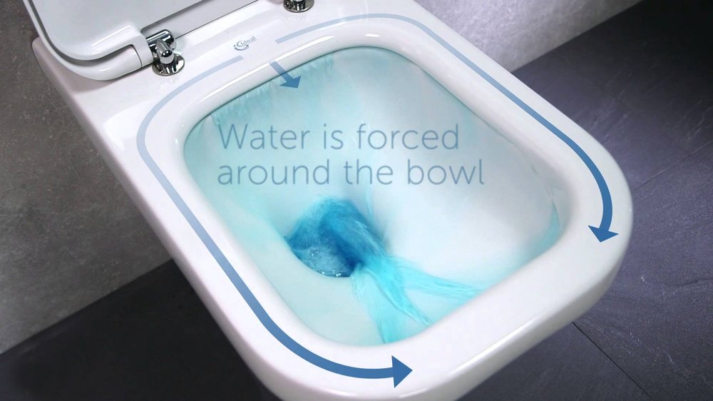 Унитаз напольный пристенный Ideal Standard Connect Air AquaBlade E013701