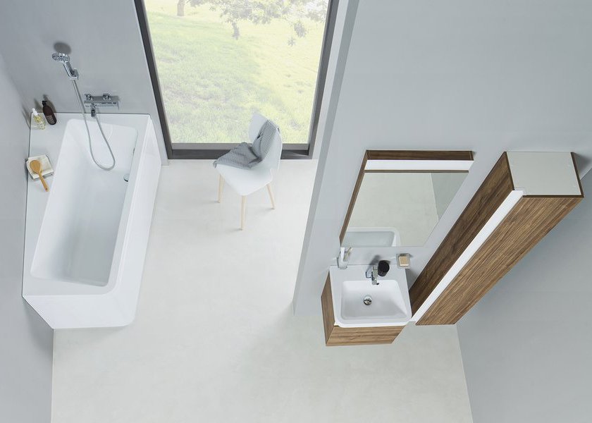 Ванна акриловая асимметричная RAVAK 10° 160x95 см L белая C831000000