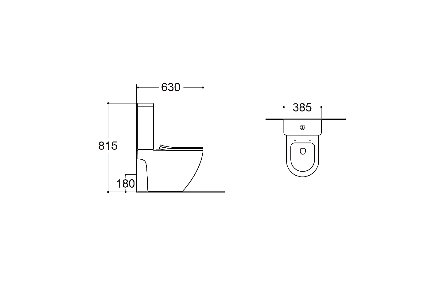 Унитаз-компакт напольный безободковый Aquatek Европа Tornado горизонтальный выпуск сиденье микролифт AQ2903T-00