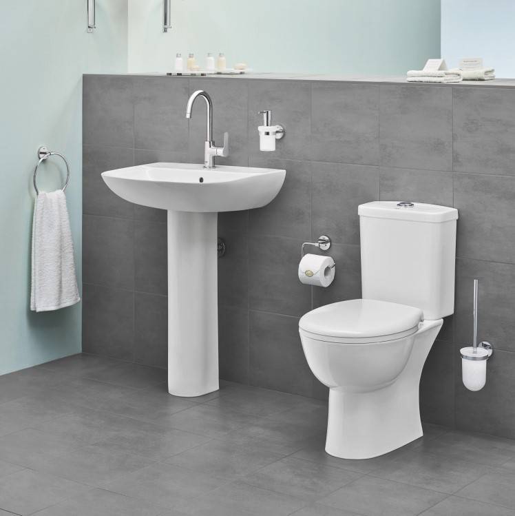 Бачок для унитаза GROHE Bau Ceramic с двухрежимной арматурой нижняя подводка 39436000