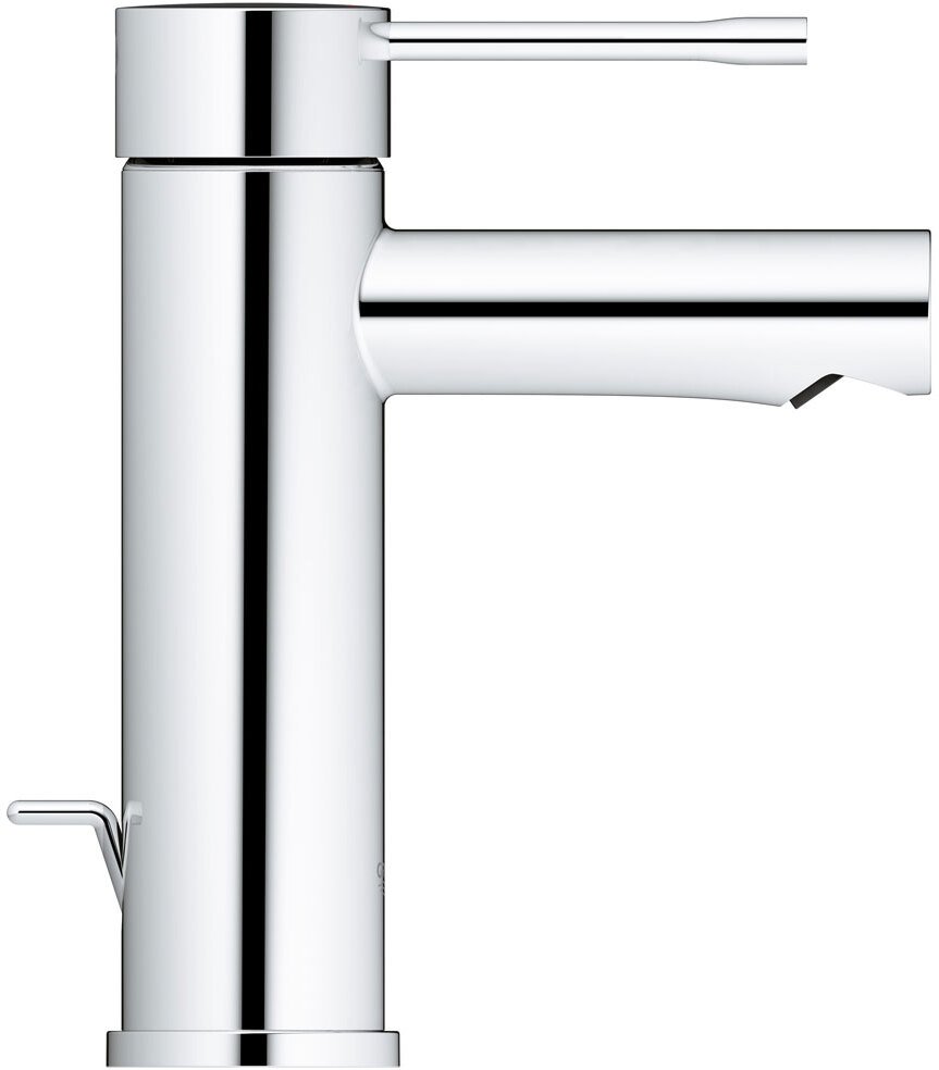 Смеситель для раковины GROHE Essence с донным клапаном и низким изливом хром 32898001
