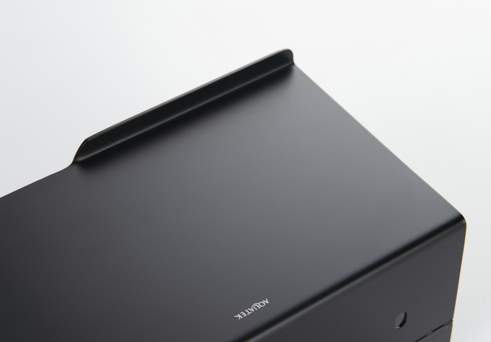 Бумагодержатель с полкой Aquanet Libra AQ4929MB матовый черный AQ4929MB