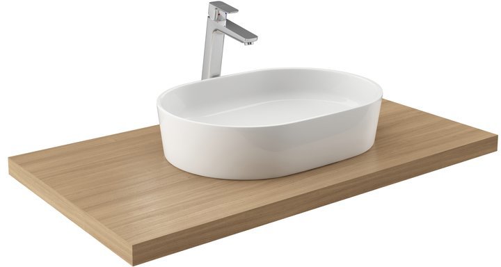 Умывальник RAVAK Moon 2 560x400 мм белый без перелива XJN01300002