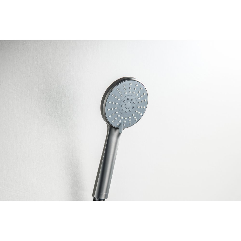 Ручной душ Aquanet Бетта 100 3jet оружейная сталь AQ2009BGM