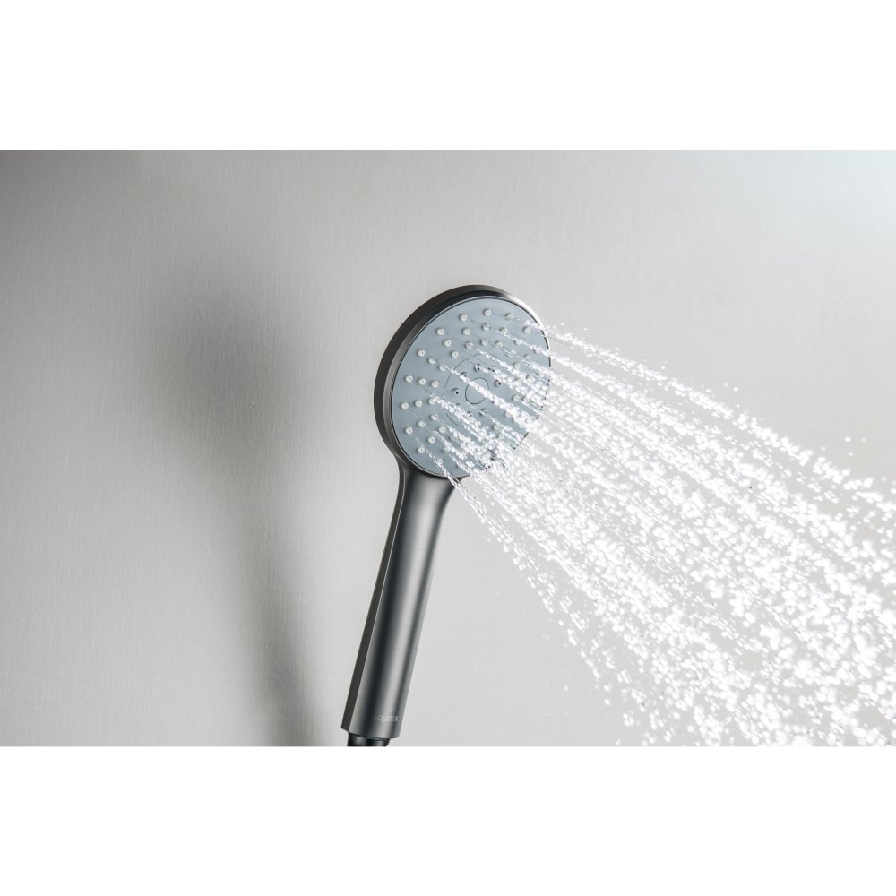 Ручной душ Aquanet Бетта 100 3jet оружейная сталь AQ2009BGM