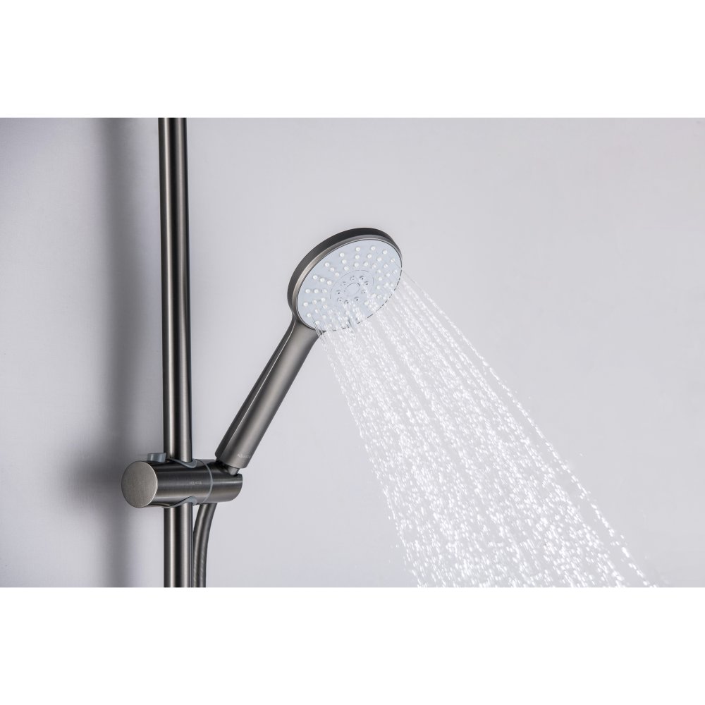 Ручной душ Aquanet Бетта 100 3jet оружейная сталь AQ2009BGM