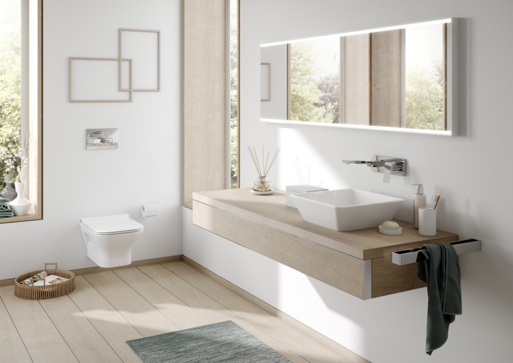 Унитаз подвесной Serel Nita с тонким сиденьем микролифт NT23SL