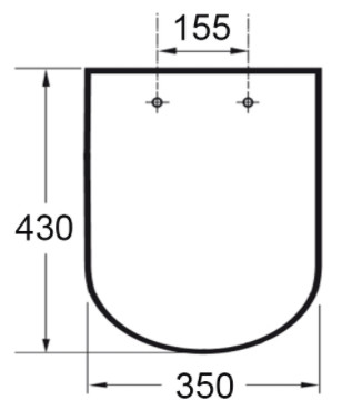 Сиденье для унитаза Santek Нео тонкое дюропласт микролифт 1.WH30.2.450