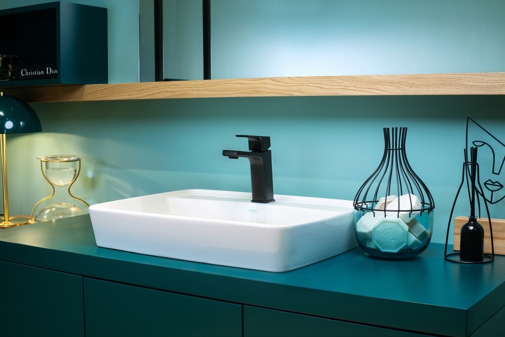 Раковина накладная Serel Rita RT30TXS110H 44х59 см RT30TXS110H