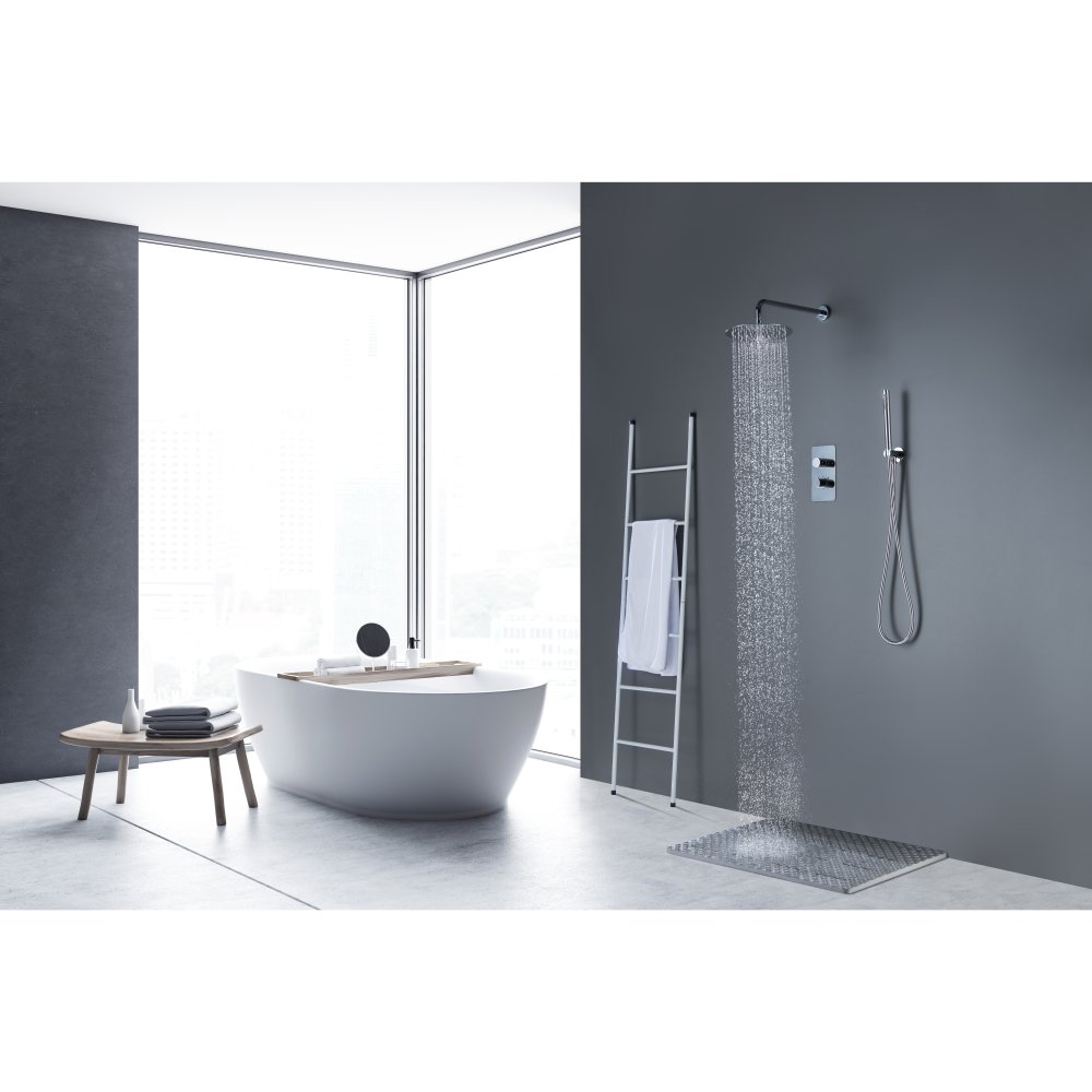 Душевой комплект 3 в 1 Aquanet Европа 2 режима хром AQ1376CR