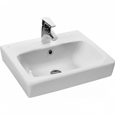 Комплект мебели для ванной Aquaton Кантри 50 Белый/Дуб Верона с раковиной НЕО-50 1A2578K0AHB20