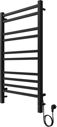 Полотенцесушитель электрический Aquatek Альтаир П10 500x900 мм черный муар AQ EL KP1090BL
