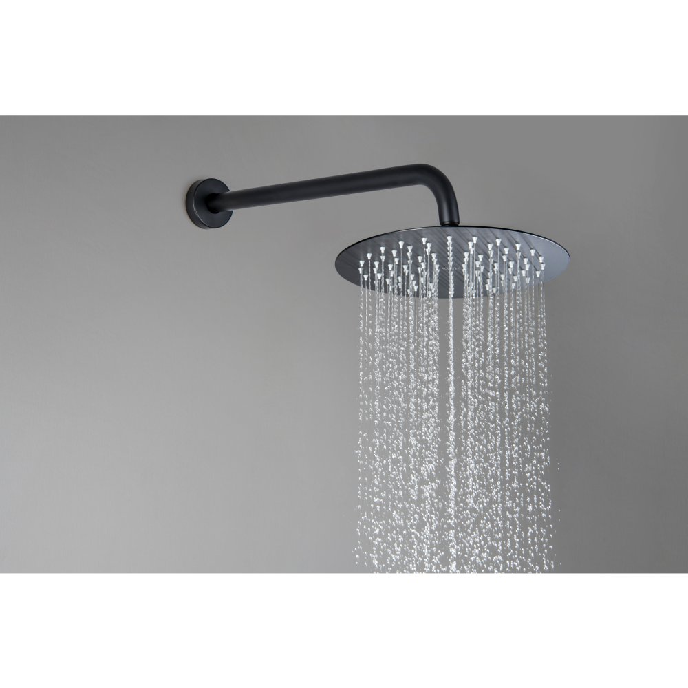 Душевой комплект 4 в 1 Aquanet Betta 3 режима матовый черный AQ1173MB