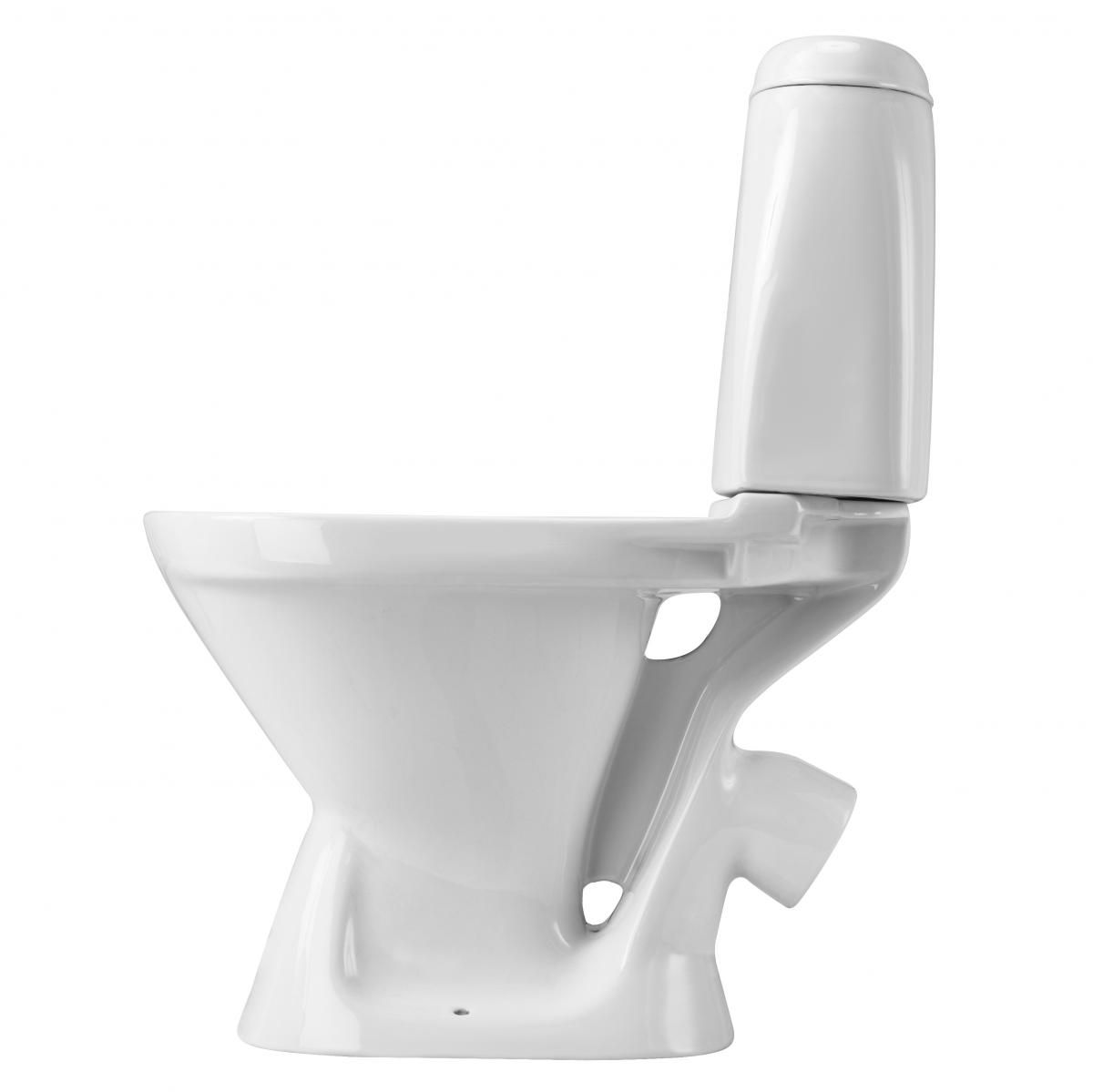 Унитаз-компакт Santek Римини эконом 1-режимный полипропиленовое сиденье 1.WH11.1.758