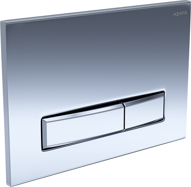 Панель смыва KDI Slim 009B хром глянец прямоугольная клавиша KDI-0000023