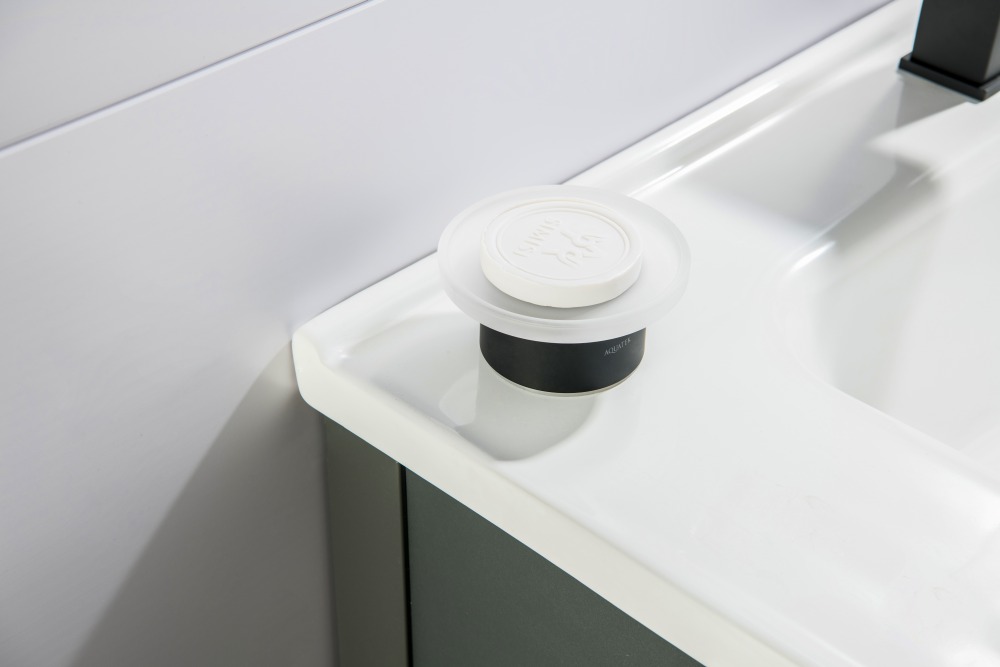 Мыльница настольная Aquatek Лира матовый черный AQ4426MB