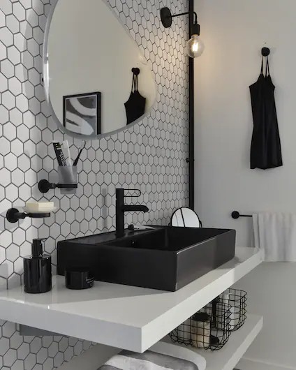 Раковина-столешница Jacob Delafon Vivienne 60 см матовая черная EXBH112-NGM