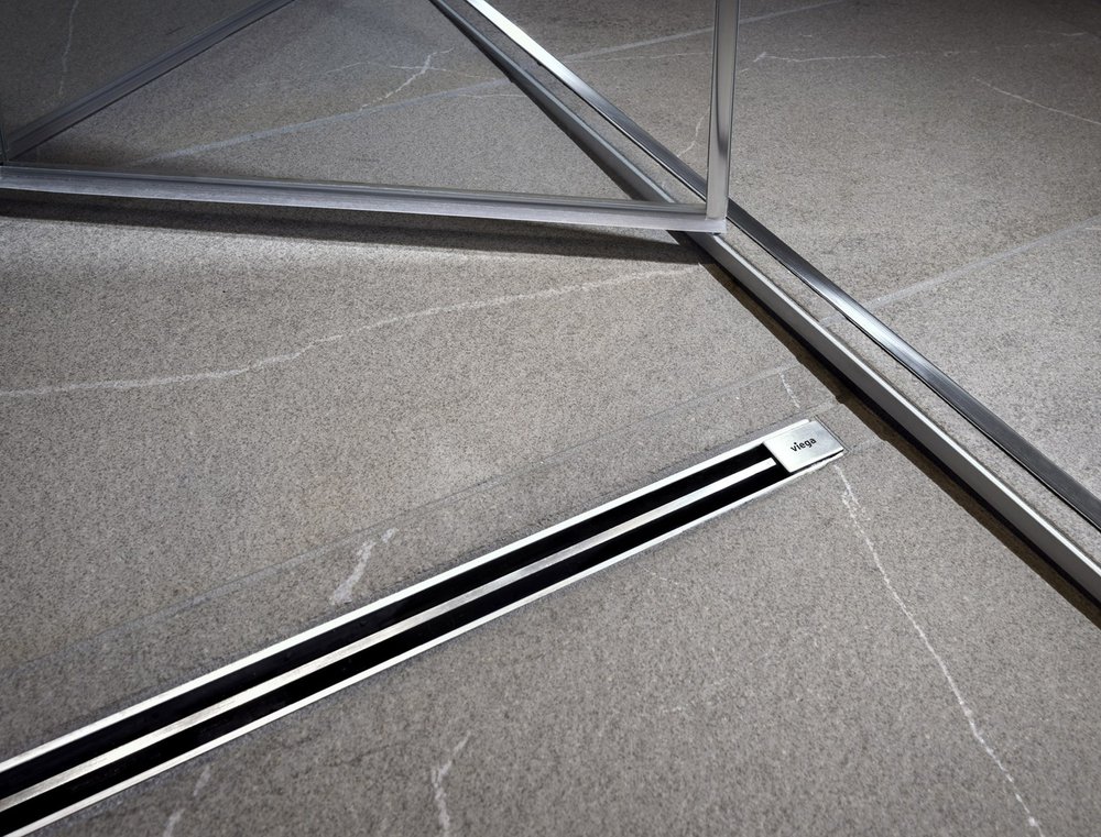 Душевой лоток Viega Advantix Vario 300-1200 мм глянцевый хром 704360