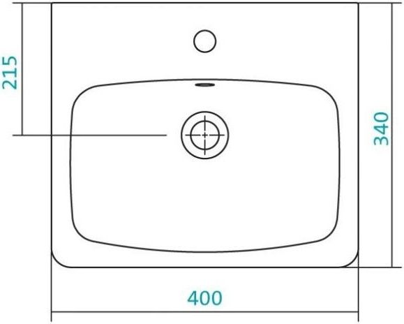 Умывальник Sanita Luxe Нео 40 см 1.WH30.2.183