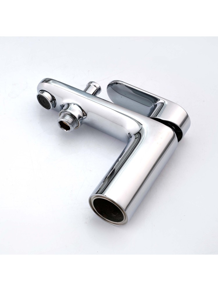 Смеситель на борт ванны Aquanet Ника на 1 отверстие хром AQ1844CR