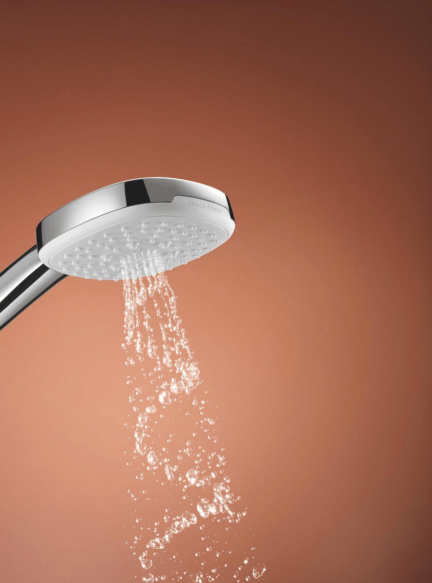 Душевой гарнитур GROHE Tempesta Cube 110 3 режима штанга 600 мм шланг 1750 мм хром 27929003