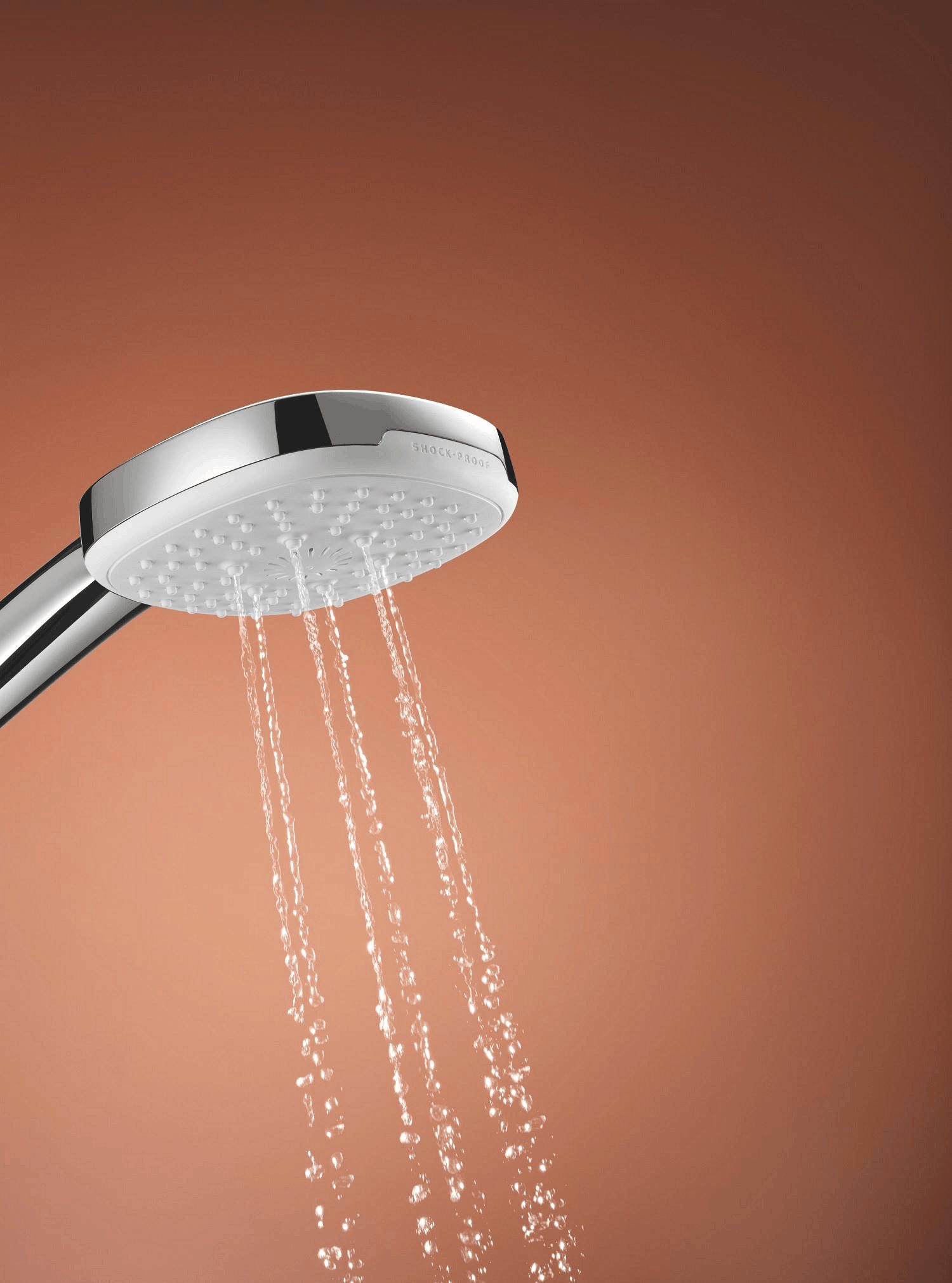 Душевой гарнитур GROHE Tempesta Cube 110 3 режима штанга 600 мм шланг 1750 мм хром 27929003