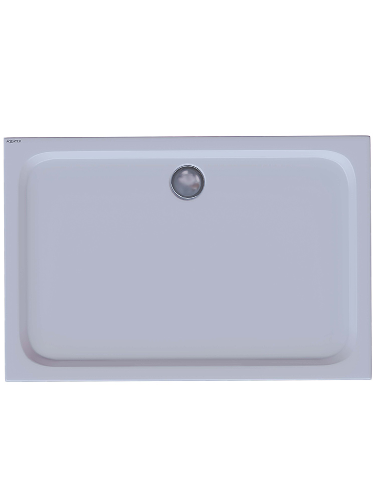 Поддон душевой D-Pol акриловый прямоугольный 140x80x15 см с ножками и панелью DPA-0000013