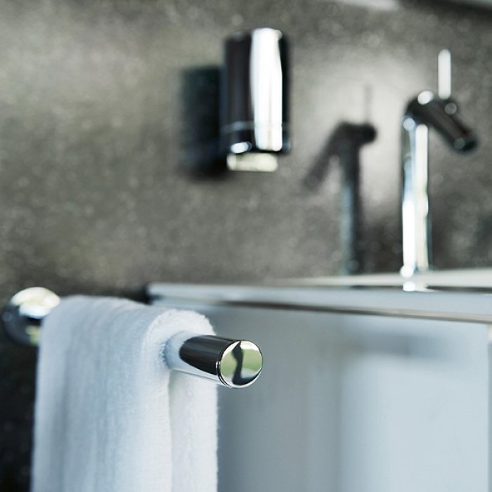 Полотенцедержатель KEUCO PLAN одинарный неповоротный 449 мм хром 14920010000