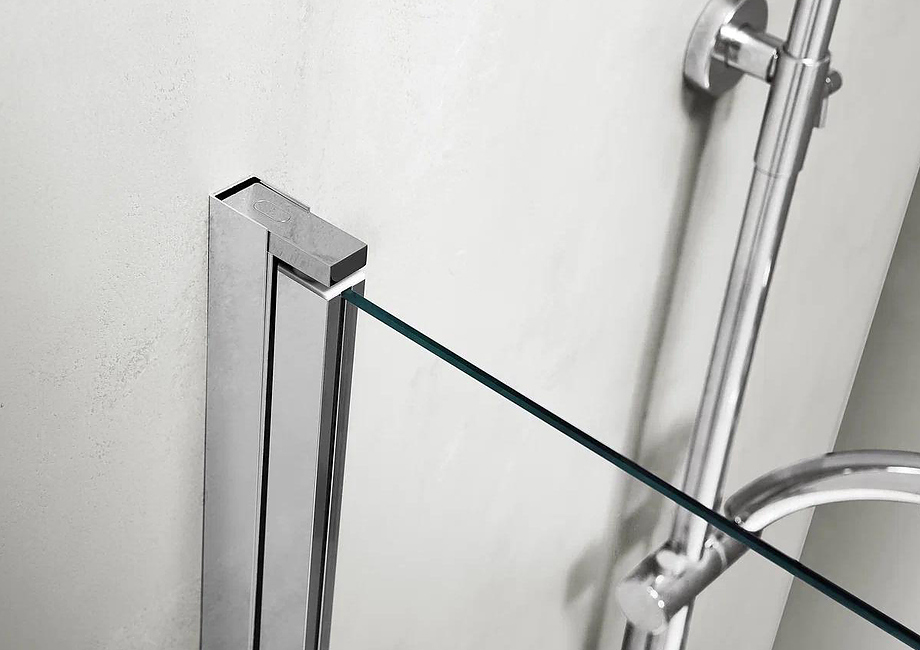 Шторка на ванну Aquanet Delta SBA 08015BL 800x1500 мм поворотная черный профиль AQ DEL SBA 08015BL