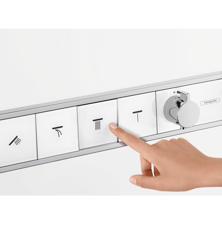 Комплект термостатического смесителя для душа Hansgrohe RainSelect 15382000/15312180 15382000S