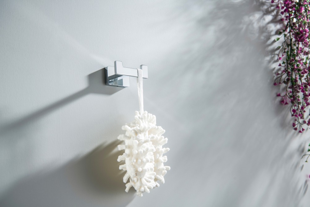 Крючок для полотенец двойной Aquanet Либра хром AQ4302CR