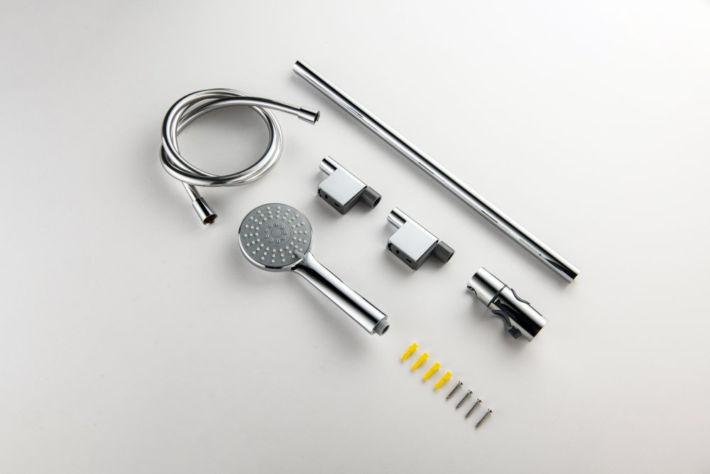 Душевой гарнитур Aquanet Бетта 3jet 65 см хром AQ2017CR