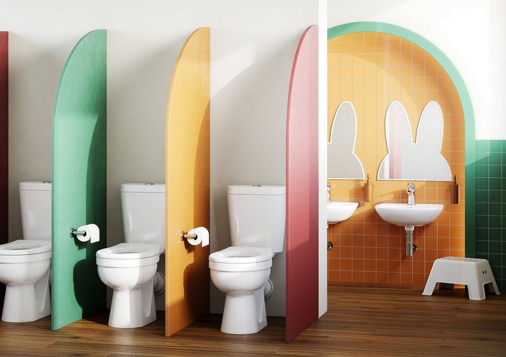 Унитаз-компакт Santek Каспер прямой выпуск сиденье полипропилен 1.WH50.1.741