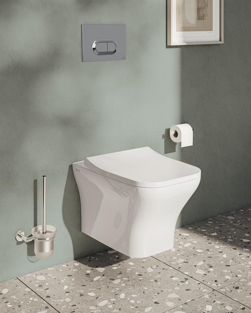 Унитаз подвесной безободковый VitrA Zentrum Square SmoothFlush 7484B003-0075