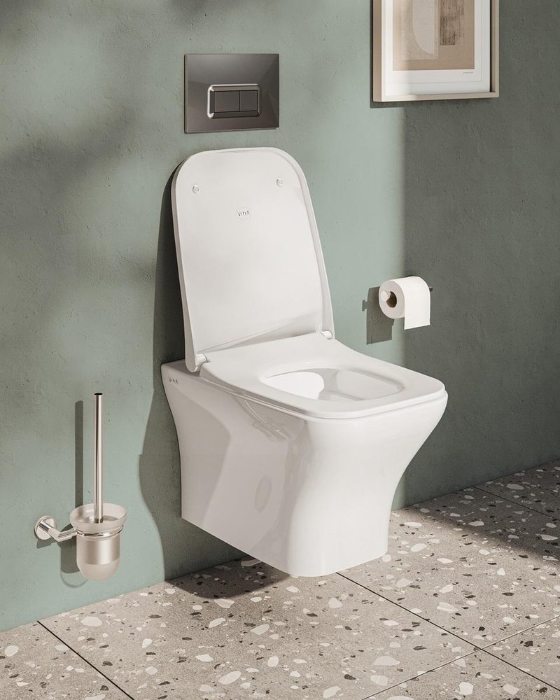 Унитаз подвесной безободковый VitrA Zentrum Square SmoothFlush 7484B003-0075