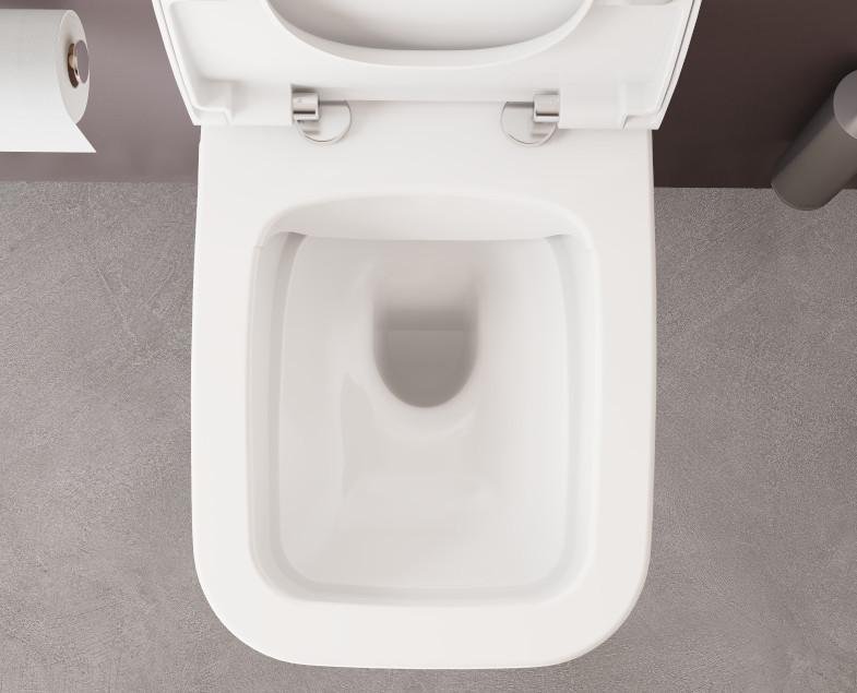 Унитаз подвесной безободковый VitrA Zentrum Square SmoothFlush 7484B003-0075