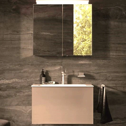 Тумба под умывальник KEUCO PLAN 800x490x605 мм кашемир 32962180000