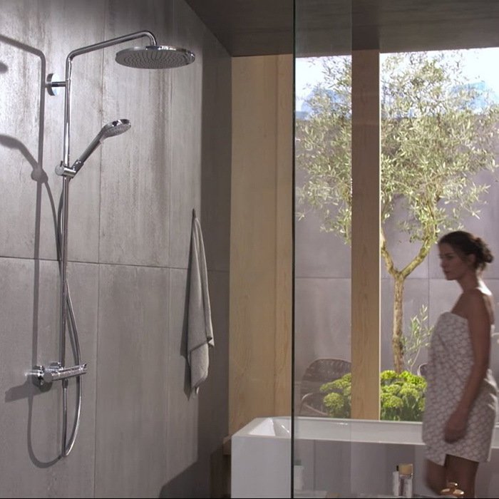 Душевая система Hansgrohe Croma Select S 280 1jet Showerpipe хром 26790000