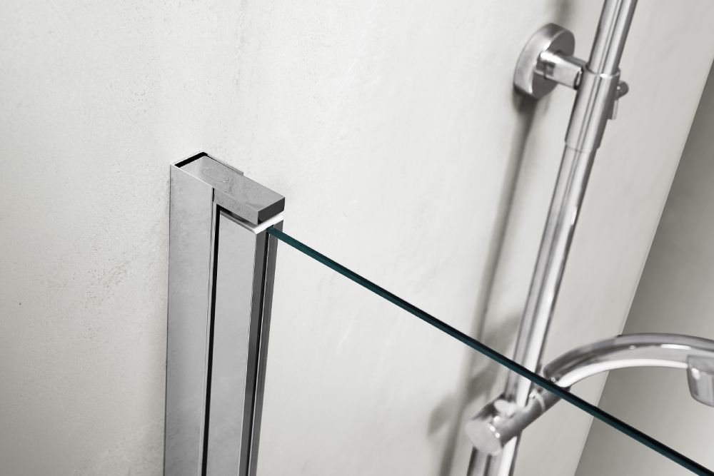 Шторка на ванну Aquanet Delta SBA 08015CH 800x1500 мм поворотная хром AQ DEL SBA 08015CH