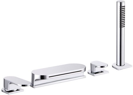 Смеситель для ванны врезной каскадный RAVAK Chrome CR 025.00 X070073