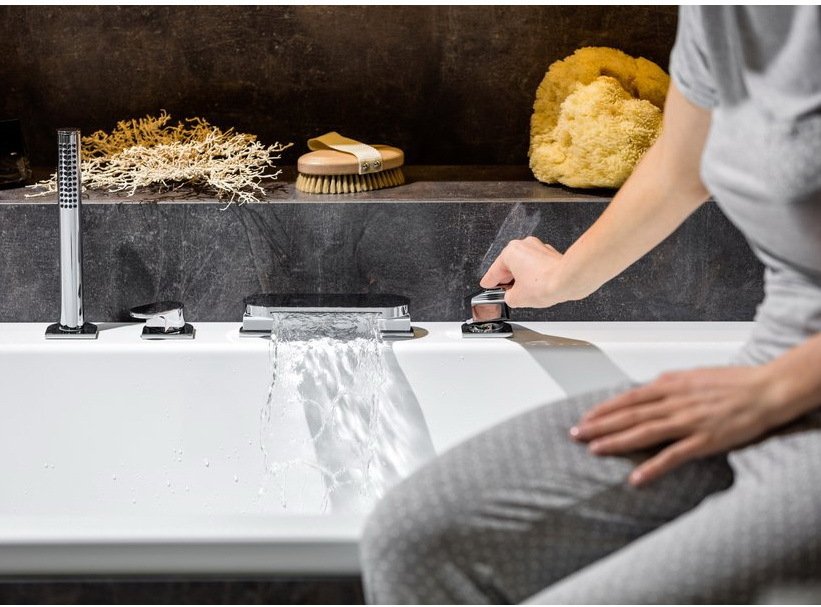 Смеситель для ванны врезной каскадный RAVAK Chrome CR 025.00 X070073