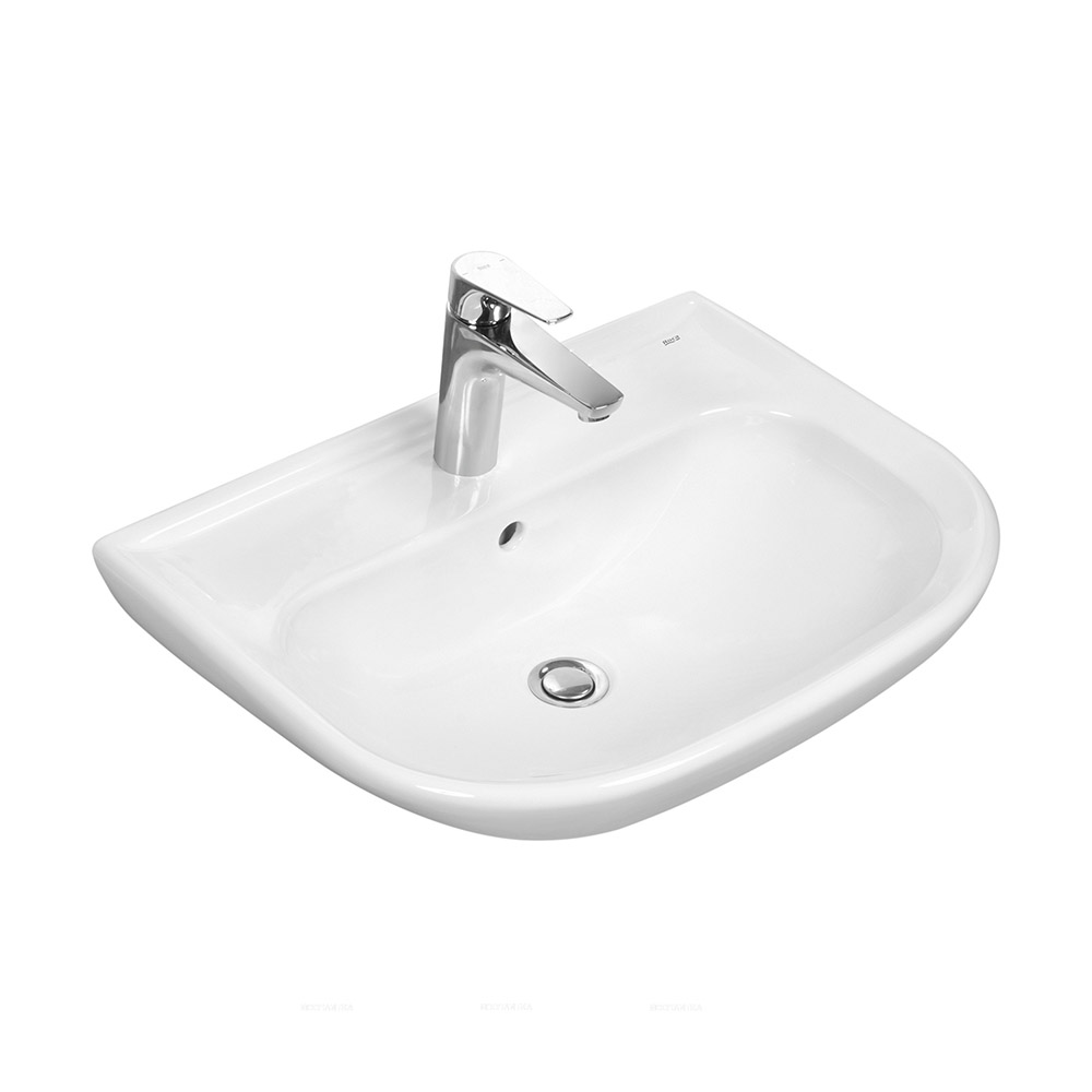 Раковина Roca Access 500х410 мм 1 отверстие ZRU9307608