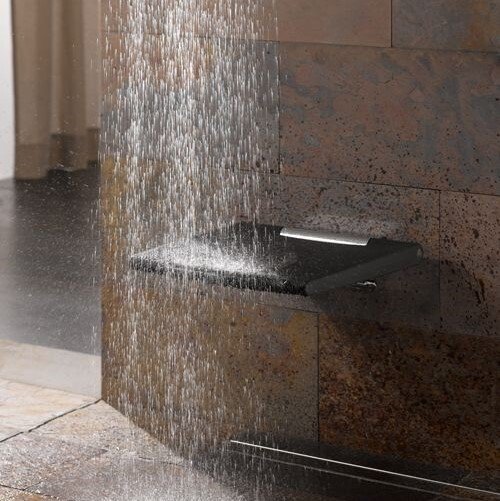 Сиденье для душа откидное KEUCO PLAN хром/темно-серый 14980010037 RAL 7021