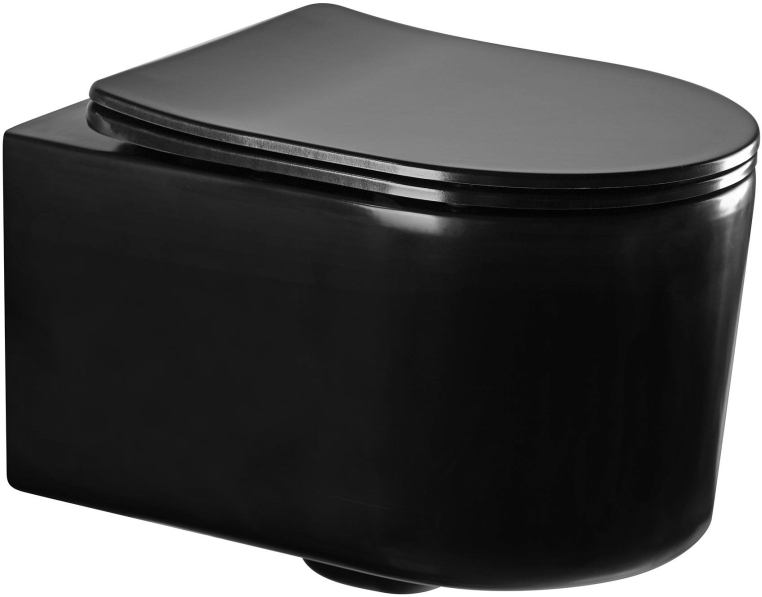 Комплект инсталляции 4 в 1 AQUATEK МИЯ-MB-045 (рама INS-0000020, крепеж KKI-0000002, клавиша KDI-0000045, унитаз AQ2004-MB soft-close) INS-0000020/KKI-0000002/KDI-0000045/AQ2004-MB