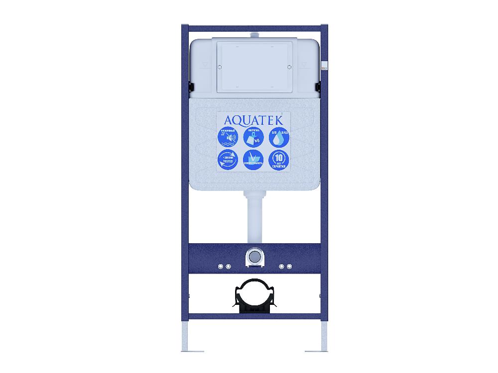 Комплект инсталляции с унитазом 4 в 1 AQUATEK ЛЕЯ Т-0-20 Tornado ЛЕЯ Т-0-20